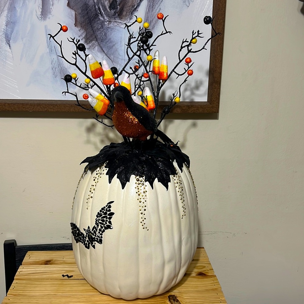 Handmade Halloween Pumpkin